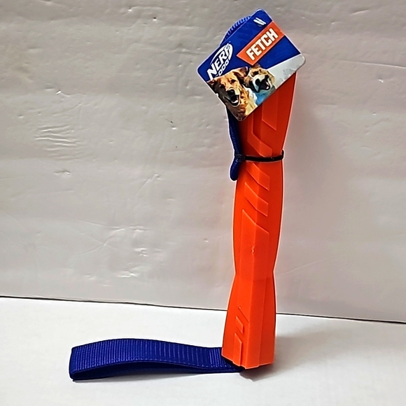 Nerf Dog- 12'' Fetch Stick Orange/Blue - Dog Toy NEW - Picture 1 of 4